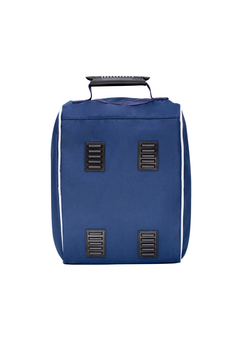 Hy Equestrian Helmet Bag - Navy/Grey-3